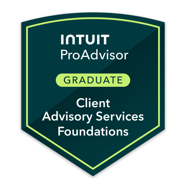 Intuit ProAdvisor Graduate Client Advisory Service Foundation